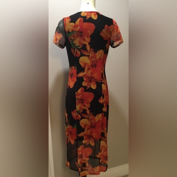 Colourful MIDI dress - Picture 2 of 5